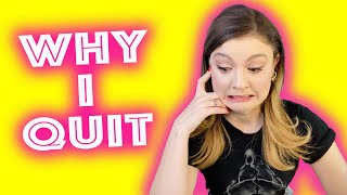 Why I Quit The YouTube Channel