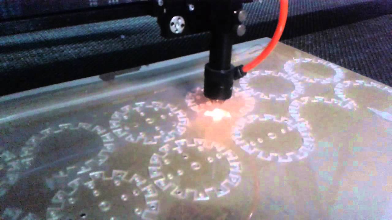 Laser cut 80W YouTube
