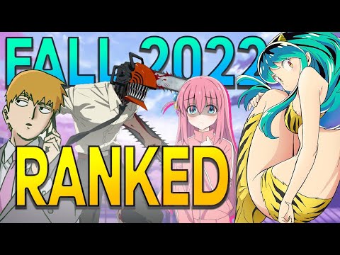 Ranking Fall 2022 Anime Openings (BAD OPINIONS)