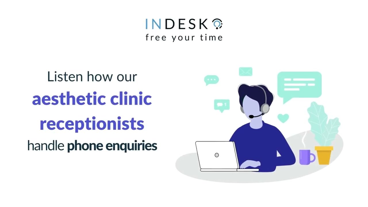 How the InDesk Aesthetic Clinic Receptionists Handle Phone Calls from ...