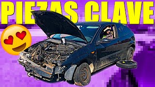 ⚙️Consigo PIEZAS CLAVE en DESGUACE | FORD FOCUS MK1✅