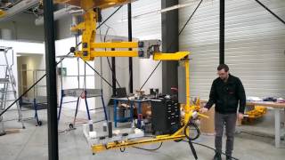 New Ingersoll Rand Zero Gravity pentographic arm