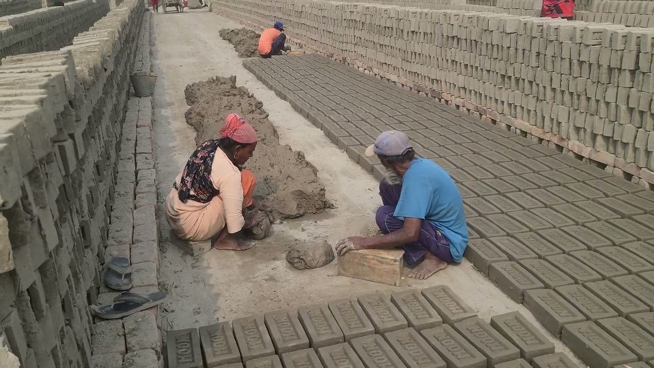 Village Brick Factory | Handmade Clay Brick Process