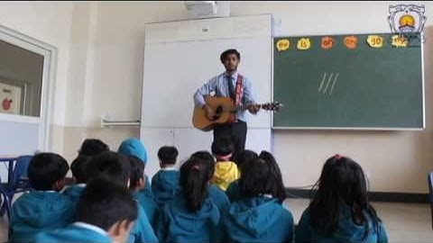 Coconut Soap Song - Nursery Rhyme - Music Class - Seth Anandram Jaipuria , Lucknow