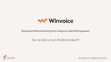 Slutkontrollantens guide till Winvoice i Visma.net ERP