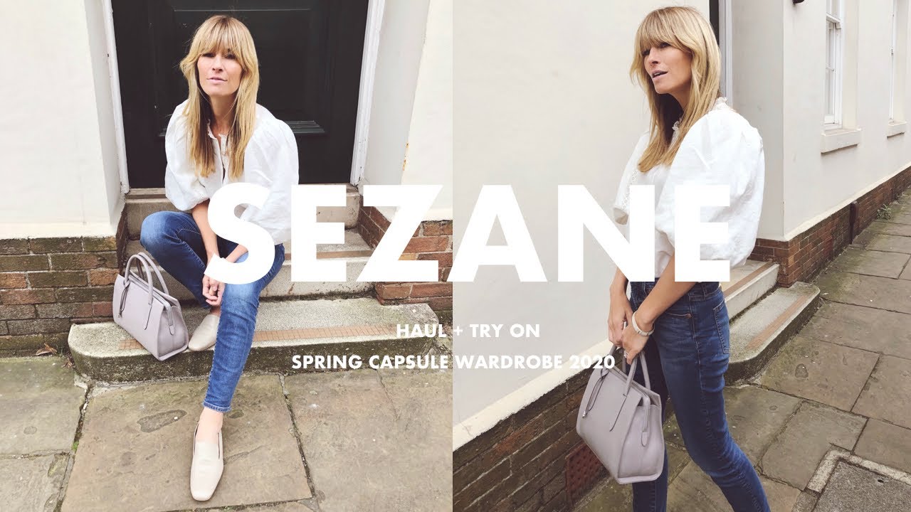 SEZANE HAUL | SPRING CAPSULE WARDROBE 2020
