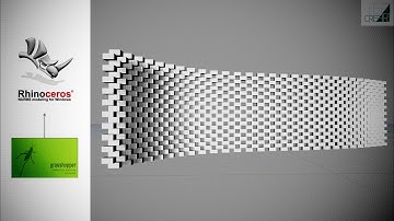 Easy | Grasshopper Tutorial | Parametric Brick Wall | GS08