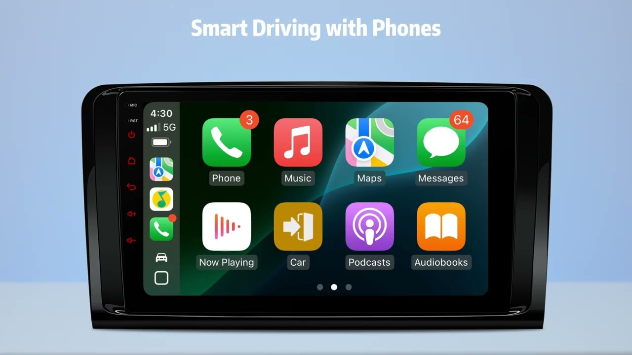 XTRONS Mercedes-Benz | Android 14 | Octa Core | 4GB RAM & 64GB ROM