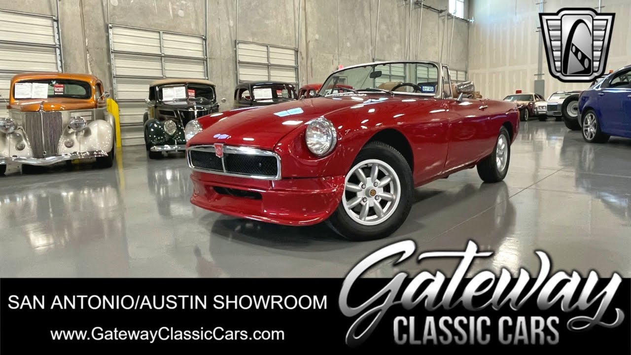 1975 MG MGB Gateway Classic Cars San Antonio/Austin 0401 YouTube