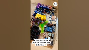 From Batteries to Sensors-My Ultimate Tech Collection#techshorts  #shorts #arduino #yt #trending