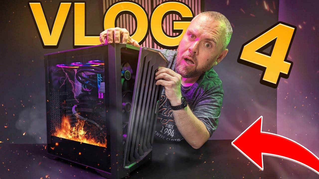 VLOG #4 SKORAJ SEM UNIČIL SVOJ NOVI PC!