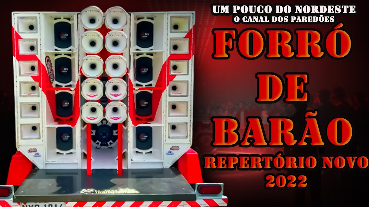 FORRÓ DE BARÃO - CD REPERTÓRIO NOVO MARÇO 2022 (MÉDIOS NA ALTA) PRA PAREDÃO
