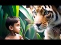 A Little Hero&#39;s Bond: Saving a Baby Tiger | Cartoons | AI ANIMATION |  Story For Babies