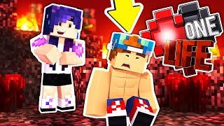 RISKING IT ALL IN THE NETHER WITH LAURENZSIDE! | One Life #2