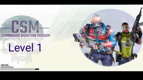 Commando Shooting Game Level 1 - Android Gameplay - Walkthrough