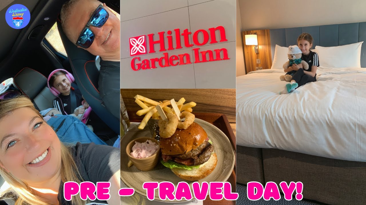 Hilton Garden Inn Heathrow l California Trip April 2025 l Pre Travel Day