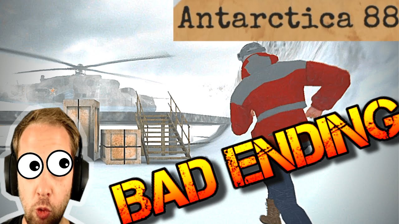 ANTARCTICA 88 HORROR GAME BAD ENDING -NEW INDIE HORROR GAMES 2020