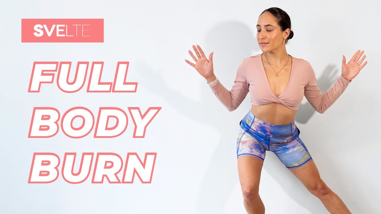 Сжигание жира всего тела | Упражнение для сжигания жира | Без прыжков, подходит для начинающих | ...