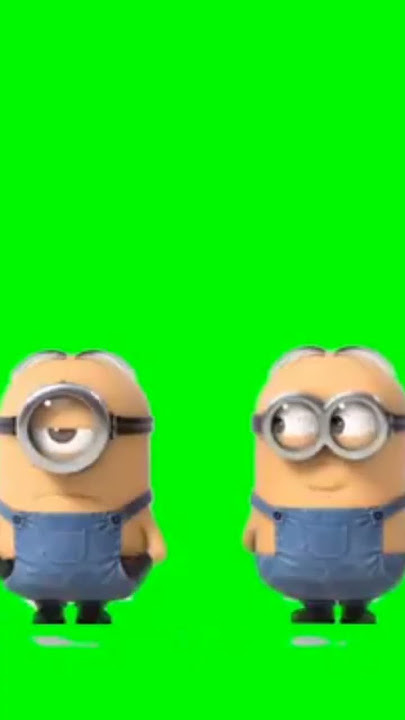 mentahan greenscreen minions copyright bebas comot #greenscreen #mentahan #shorts