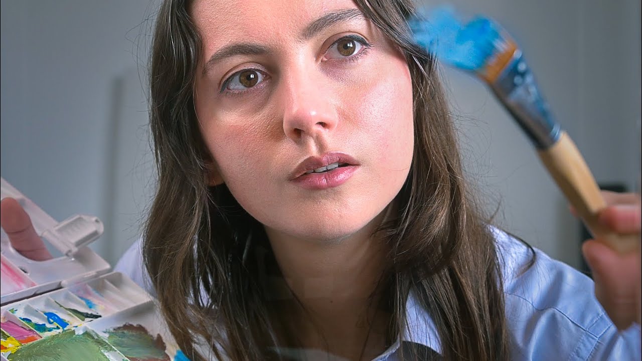 ASMR - Ma plus belle œuvre - Moment Peinture 🎨
