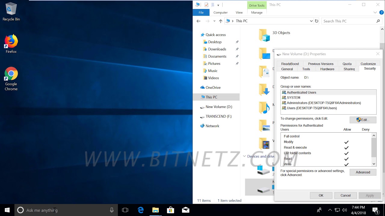 028 Windows 10 File System 1 Tamil Youtube