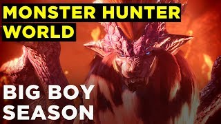 MONSTER HUNTER WORLD— Griffin and Pat are in Awe of the Size of These Lads