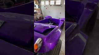 part1 HOW TO INSTALL AN AFTERMARKET WIRING HARNESS MEYERS MANX VW DUNE BUGGY brilliant purple part6