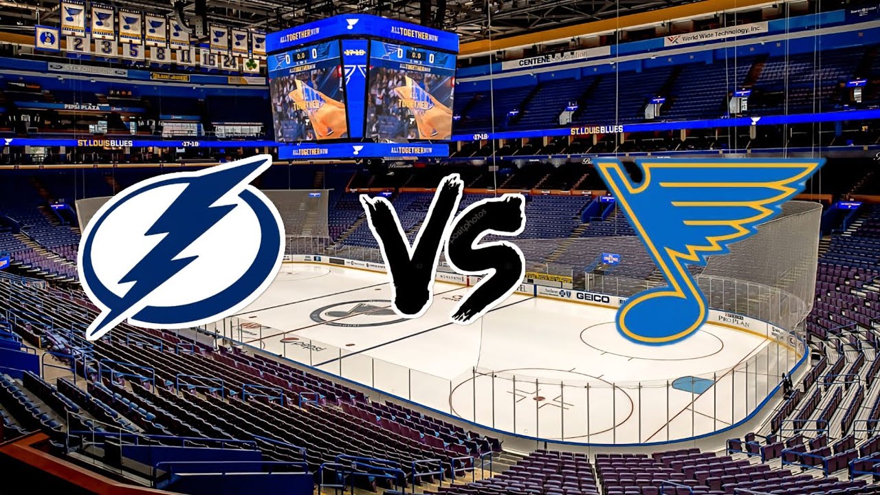 Матч НХЛ 25/26 «Тампа-Бэй Лайтнинг» против «Блюз» (полная запись) 