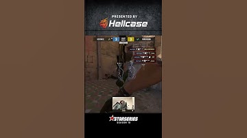 Quad kill from nut nut — total long control on Dust2 #starladder #cs #кс #csgo