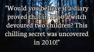 Hidden Diary Uncovers Terrifying 1960 Witch Secret