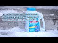 Do ice melters affect concrete?