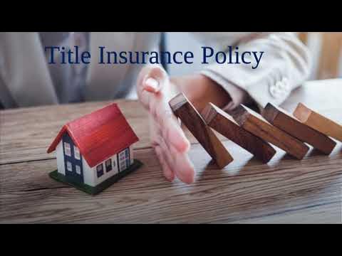 Title Search - Title Policy - Title Insurance - US Mortgage - YouTube