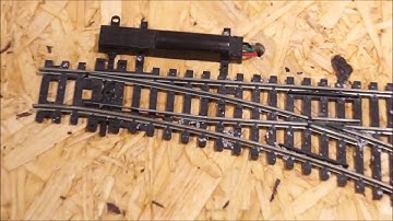 How to Install peco side point motor Gouldian Junction video 19