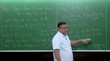 Upper and Lower Limits of Sequences #swayamprabha #CH38SP