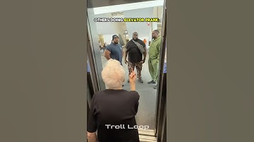 Terrible Elevator Prank 💀 #edit #trending #trollface