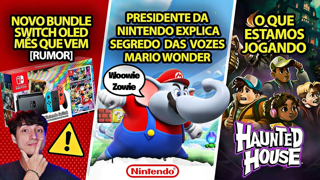 Jogo Super Mario Bros. Wonder - Nintendo Switch (EUA) - TK Fortini Games 🎮