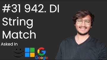 DI String Match || LeetCode