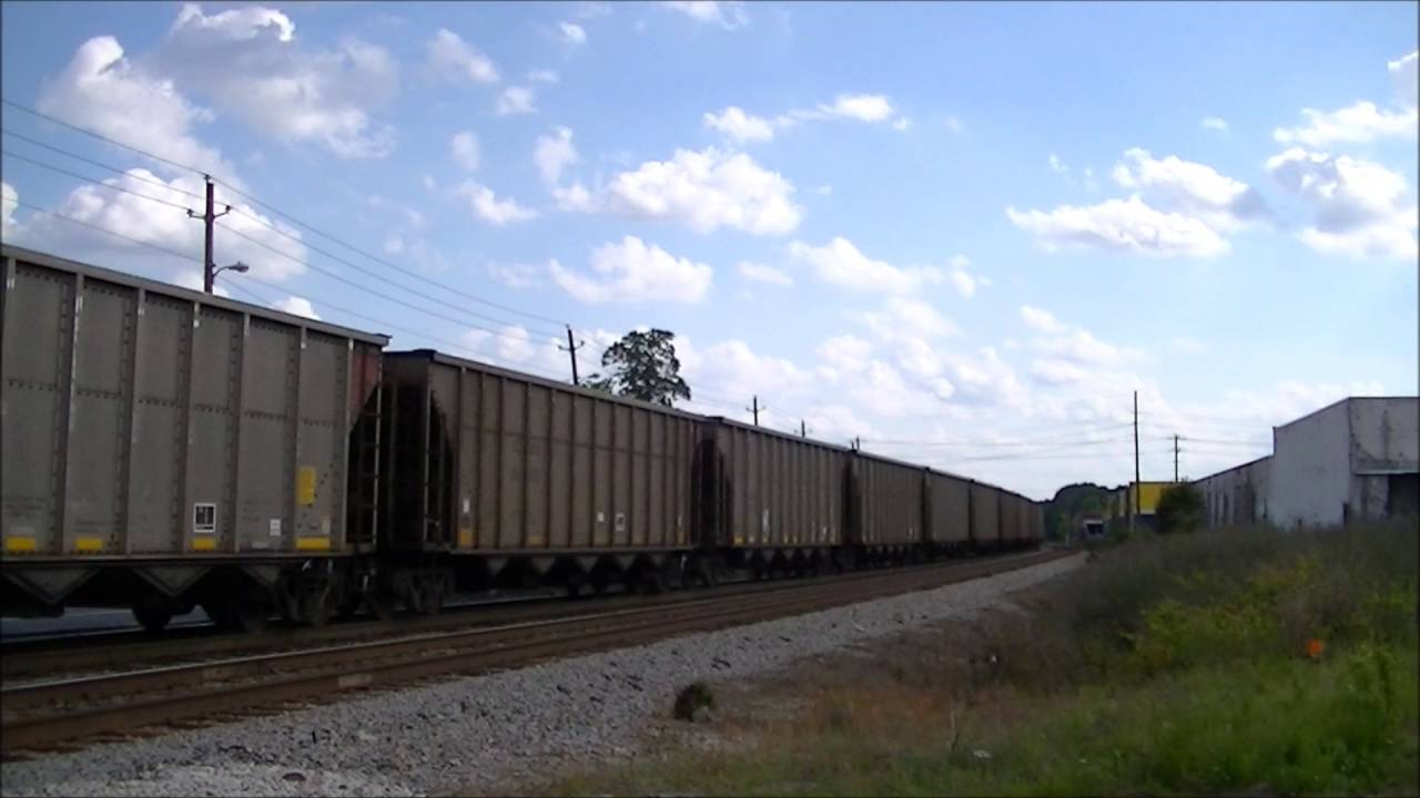 Video 35 CSX 469 Coal Train FAYNC 4-26-16