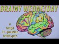 BRAINY WEDNESDAY - 21 Question TOUGH Trivia Quiz / Various Categories ( ROAD TRIpVIA Episode 904 )