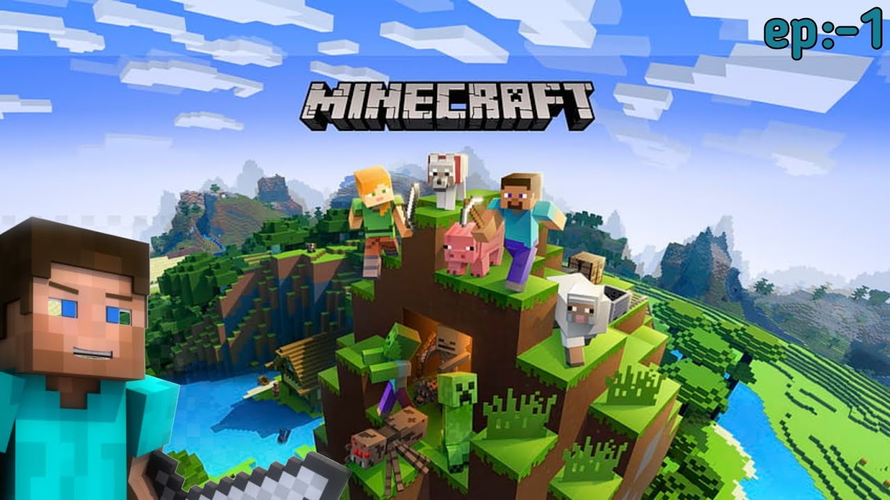 MY FIRST DAY IN MINECRAFT MINECRAFT GAME PLAY #1 YouTube