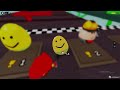 Running On Treadmills And Doging Angry Block In Roblox!