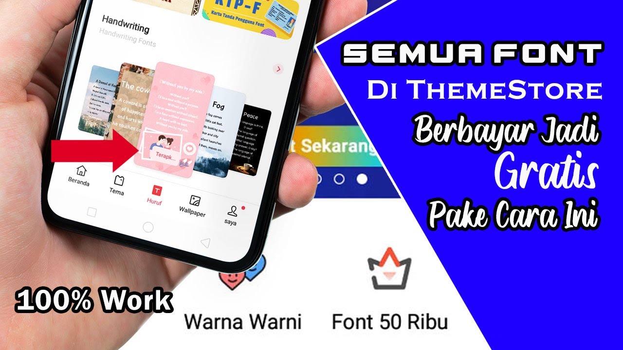 Font Oppo Berbayar Jadi Gratis Dengan Cara Ini - YouTube