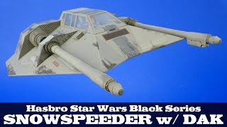 Star Wars Black Series Snowspeeder with Dak Ralter The Empire Strikes Back Hasbro Review