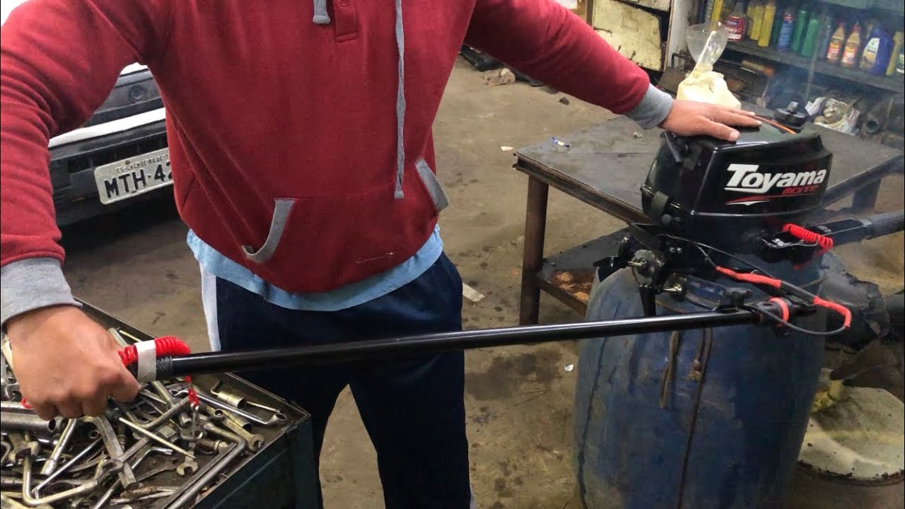 ESTALANDO KIT DE ALONGADO DE ACELERAÇÃO NO MOTOR TOYAMA 3.6 HP