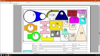 FabriCAM Software Print Report Practical Self Print (Part 8) Step by Step Video Tutorial
