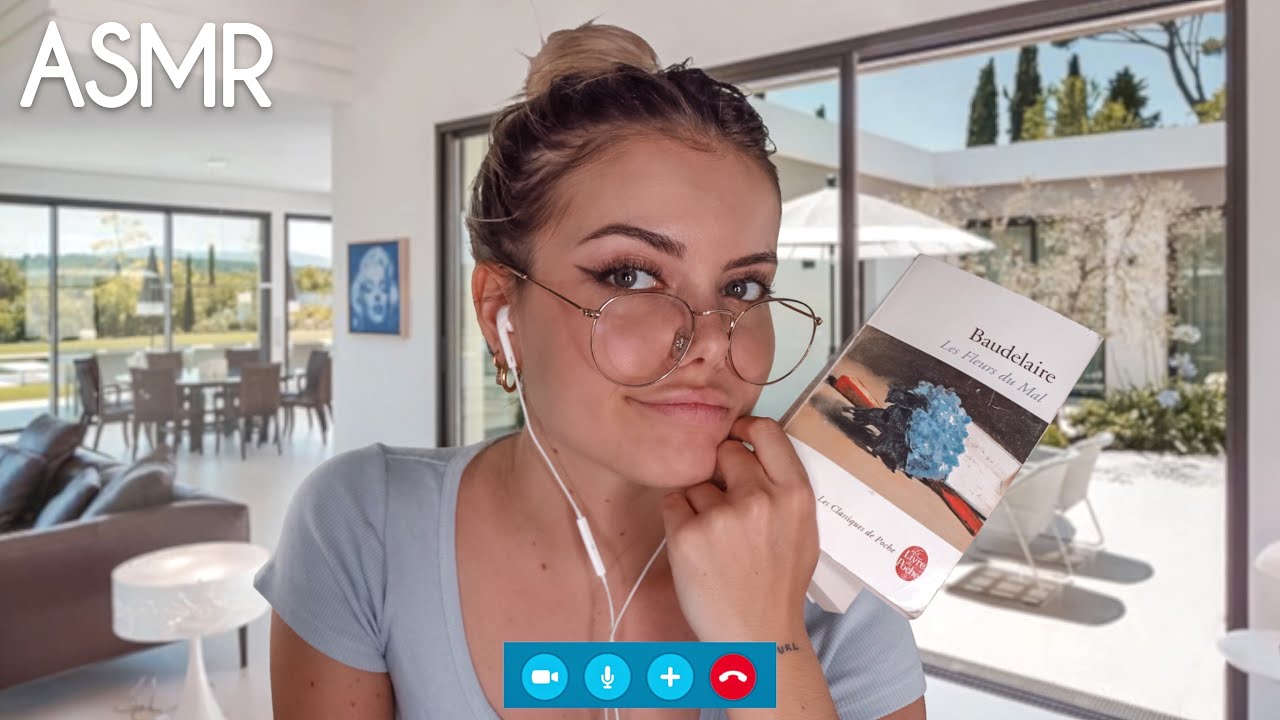 Cours en visio avec ta prof *soft spoken* (Roleplay)