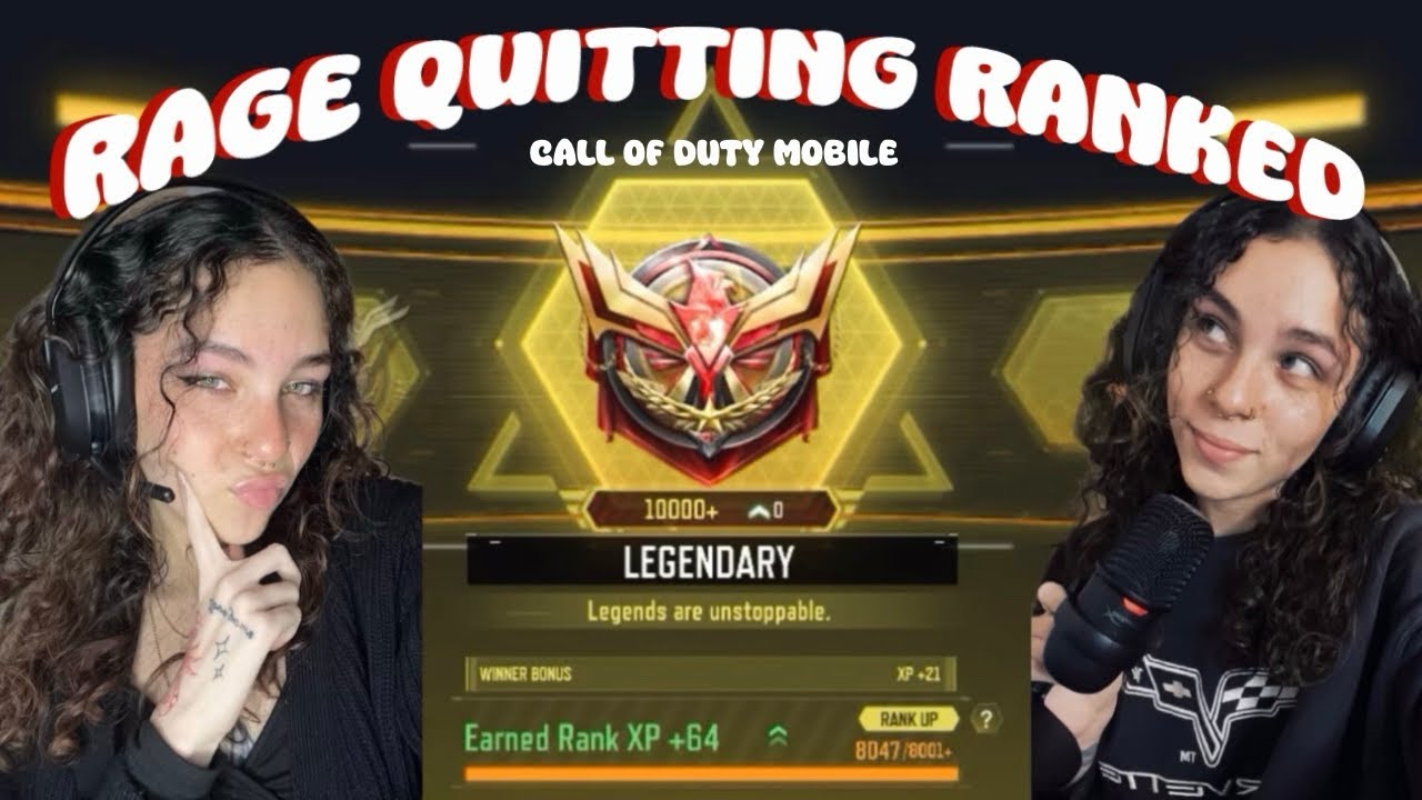Codm Rage Gamer RAGE QUITTING RANKED IN CODM || getting to legendary! - YouTube