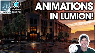 How to Create Animations in Lumion! IMPROVED FEATURE UPDATE!