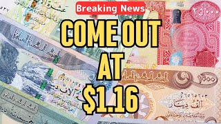 🔥Iraqi Dinar🔥Come Out at $1.16🔥News Guru Intel Update IQD Value to USD🤑💵🤑🎉