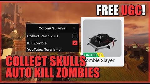 [🧟FREE ITEM!] Colony Survival Script Hack • Auto Kill Zombies